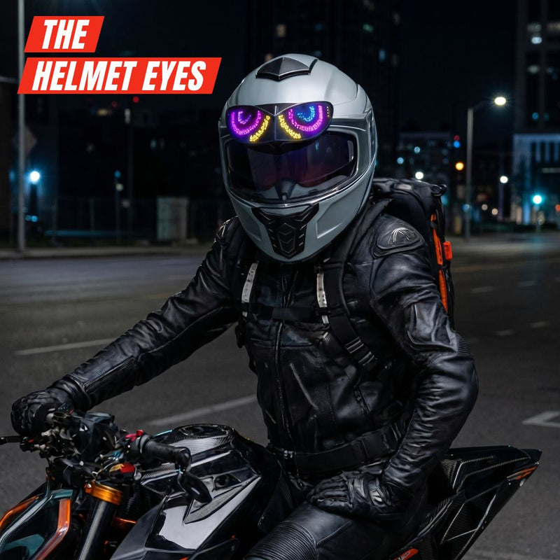 Moto Helmet Eyes - Exclusive Product